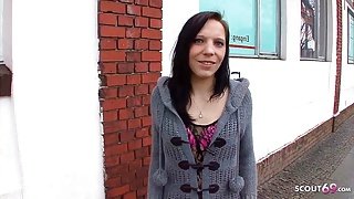 Slim German College Girl Pickup And Casting Fuck By Old Guy